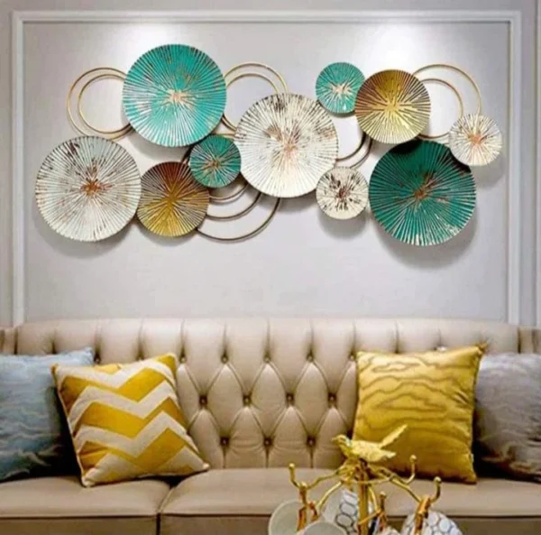 10 Plates Wall Art