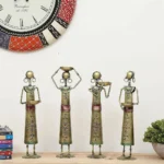 Tribal lady farmer Set of 4